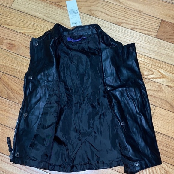 NWTS MILEY CYRUS LEATHER JACKET SIZE S - Picture 3 of 3